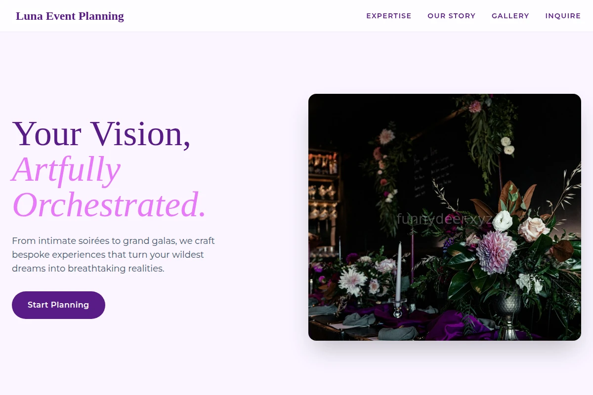 Luna Event Planning
