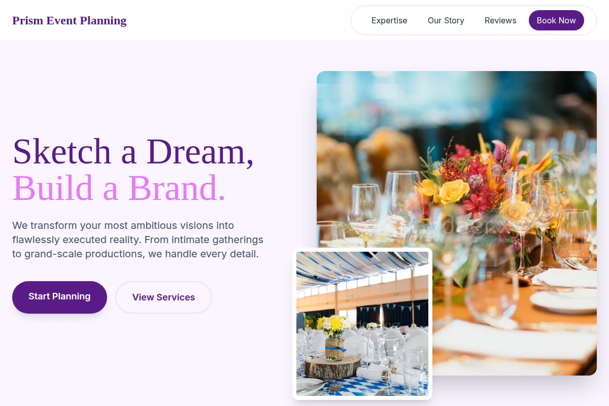 Prism Event Planning