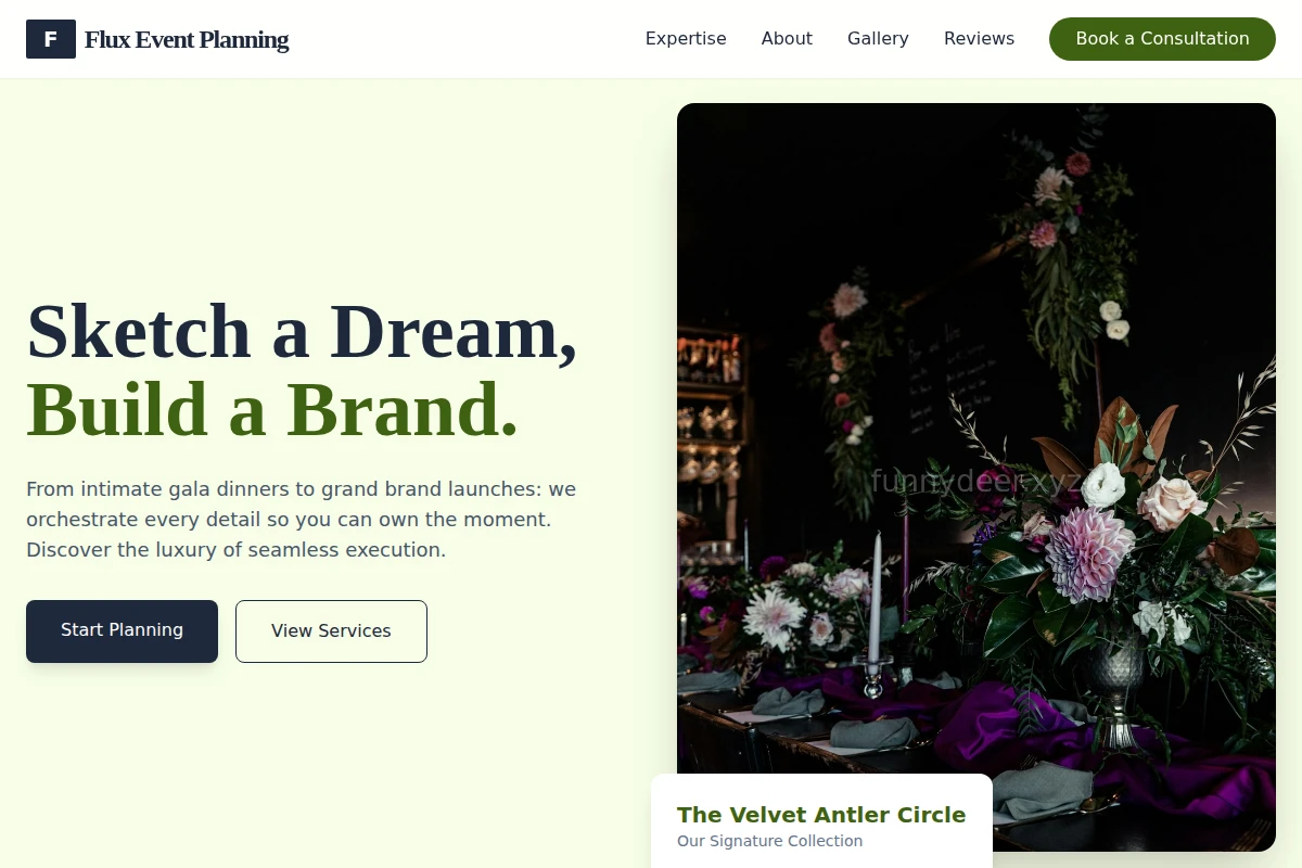 Flux Event Planning