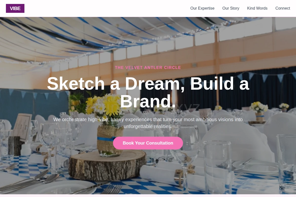 Vibe Event Planning